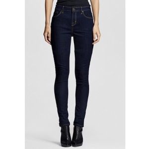 Mossimo curvy skinny dark denim skinny jeans